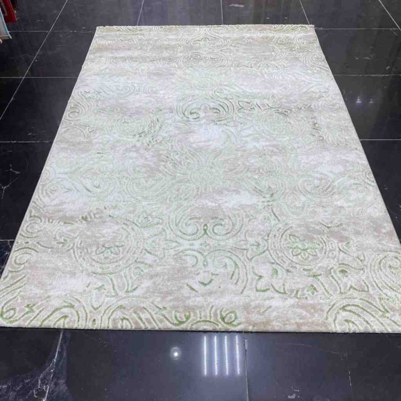 سجاد تركي سفير  160 بيج و اخضر