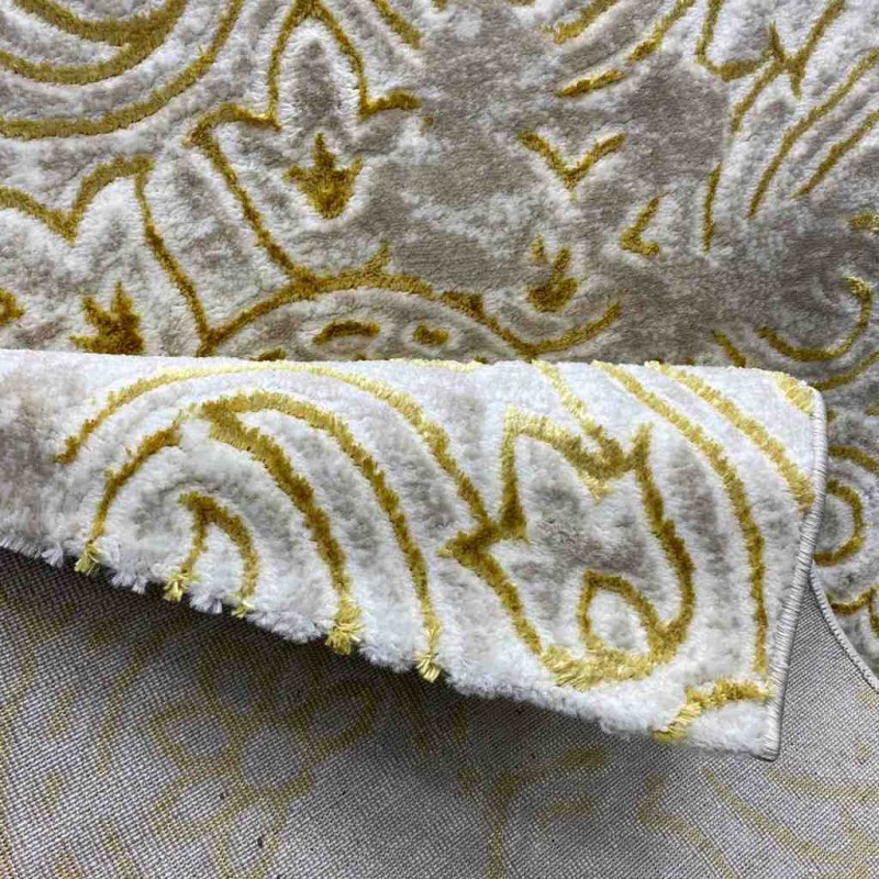 سجاد تركي سفير 160 بيج و ذهبي