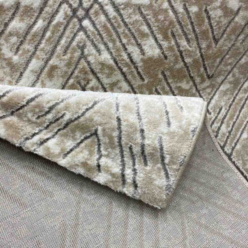 سجاد تركي سفير 158 بيج و رصاصي