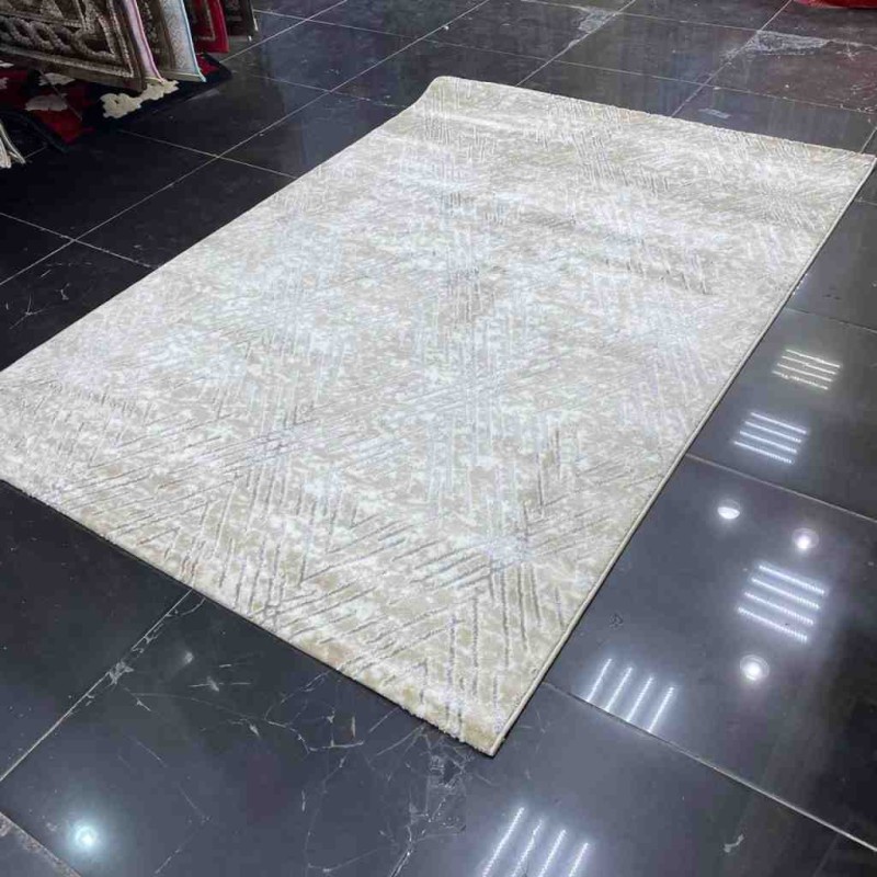 سجاد تركي سفير 158 بيج و رصاصي