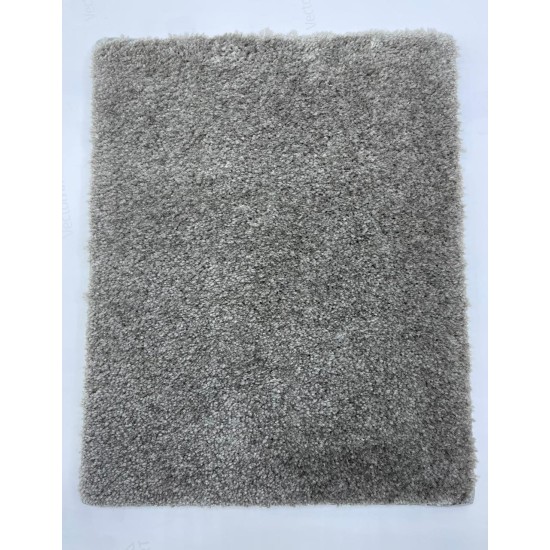 Plain thick diamond carpeting of excellent quality suitable for all rooms gray color N537