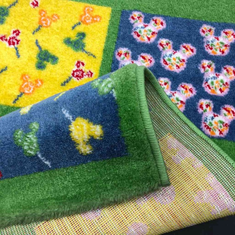 سجاد تركي اطفال اخضر 80*150