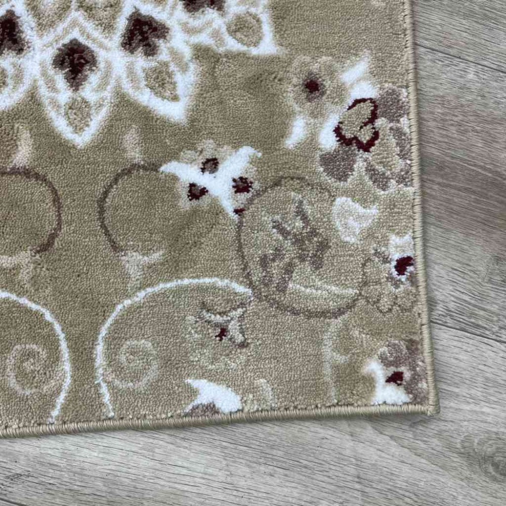 موكيت كلاسيك تركي 35001 بيج غامق مقاس بالمتر المربع 100*100