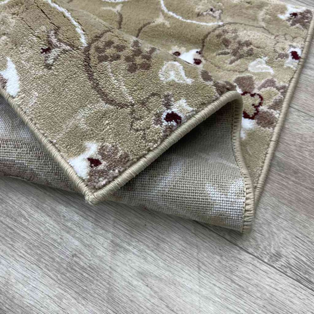 موكيت كلاسيك تركي 35001 بيج غامق مقاس بالمتر المربع 100*100