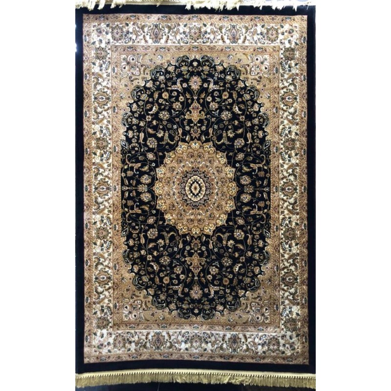 سجاد تركي سمرقند 8048 اسود 150*220