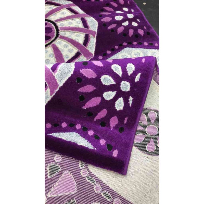 سجاد تركي سفير 6809 موف 100*200