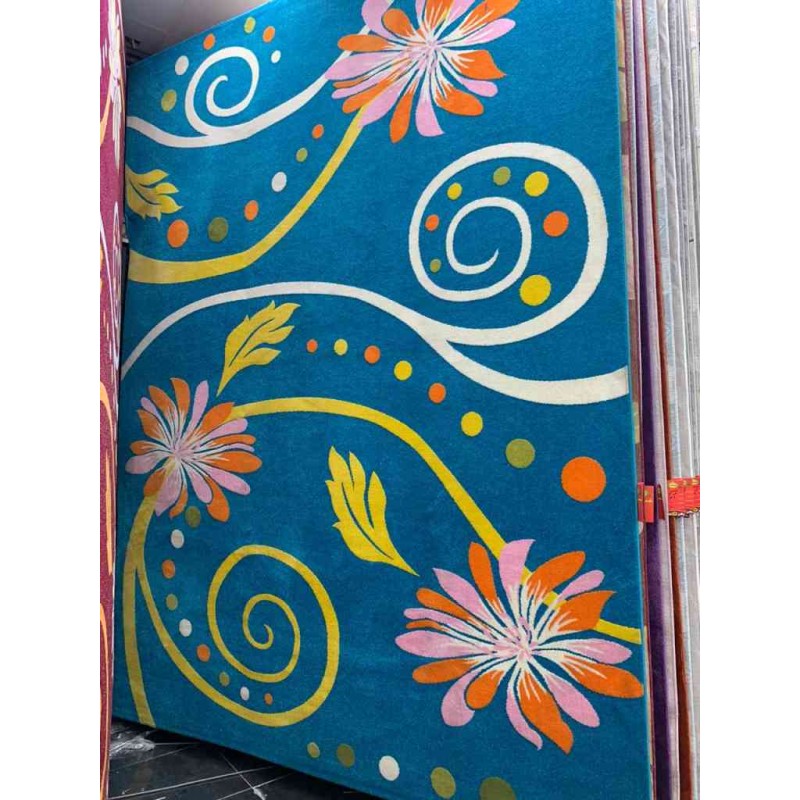 سجاد تركي سوبر قولد سماوي   300*400