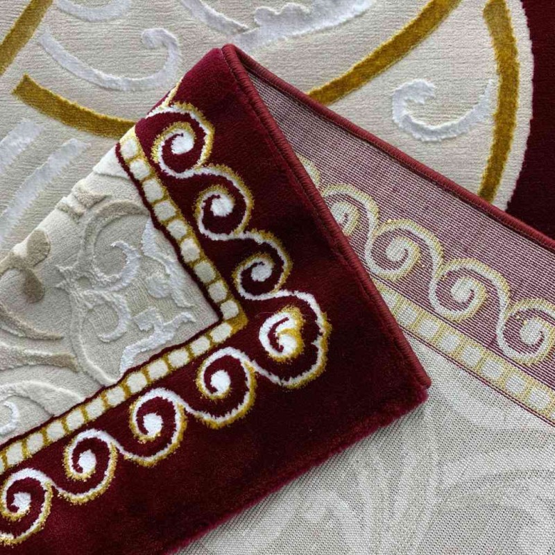 سجاد تركي اصاله عنابي 300*400