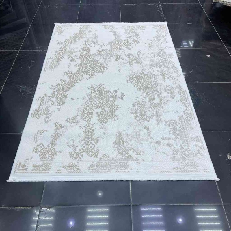 سجاد فكتوريا تركي 9195 لون بيج مقاس 100*300