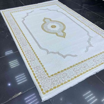 سجاد فكتوريا تركي 9196 لون ذهبي مقاس 250*350