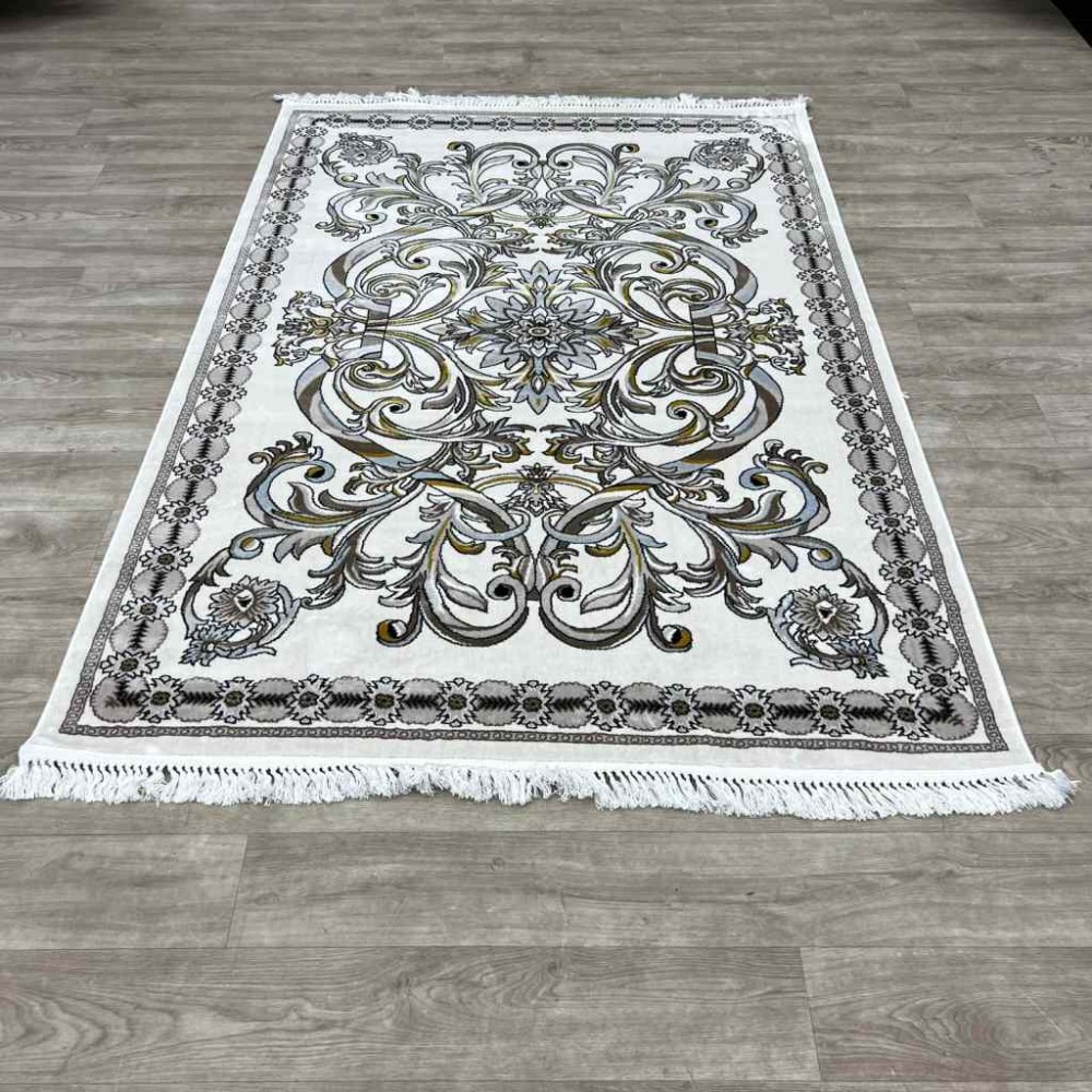 سجاد تركي نقشه فرنسي 100 كريم مقاس 100*300