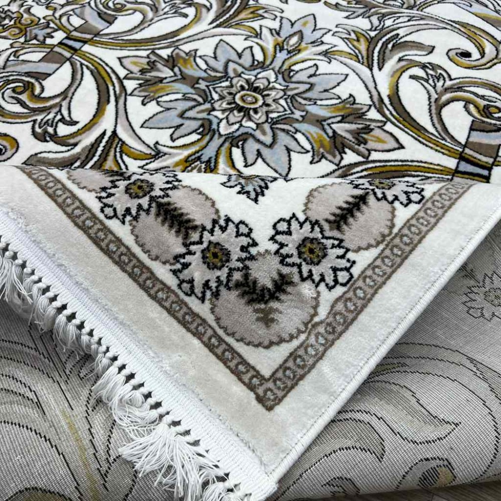 سجاد تركي نقشه فرنسي 100 ازرق مقاس 400*500