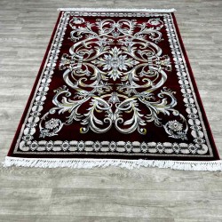 سجاد تركي نقشه فرنسي 100 احمر مقاس 300*400