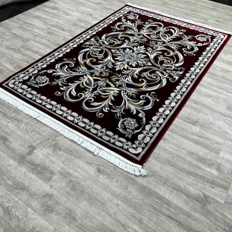 سجاد تركي نقشه فرنسي 100 احمر مقاس 300*400