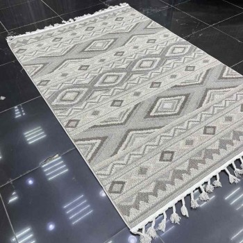 سجاد خيش اغوس تركي 62509 بني مقاس 300*400