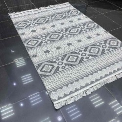 سجاد خيش ماجستيك تركي 08745B رصاصي مقاس 80*150