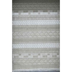 سجاد خيش ماجستيك تركي 08642B بيج غامق مقاس 80*150