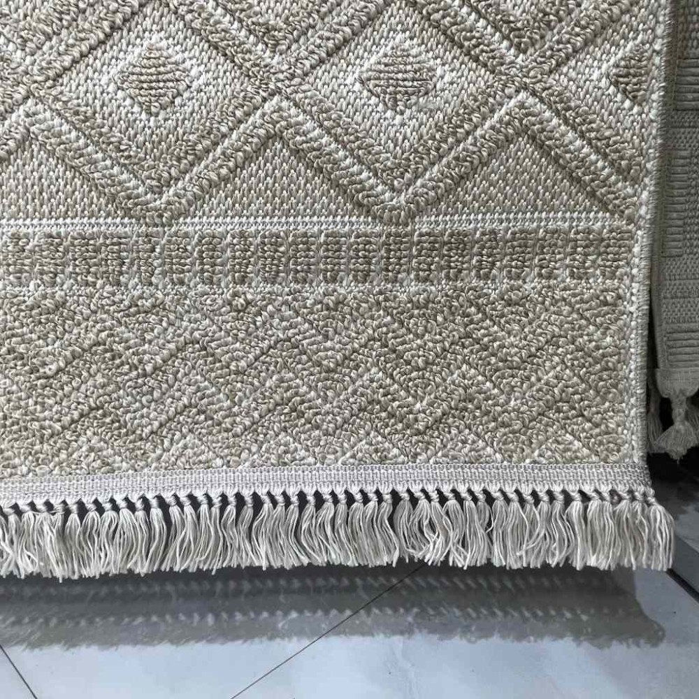 سجاد خيش ماجستيك تركي 08642B بيج غامق مقاس 80*150 سجاد خيش ماجستيك تركي 08642B بيج غامق مقاس 80*150