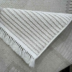 سجاد خيش ماجستيك تركي 08655B ايفوري مقاس 50*80