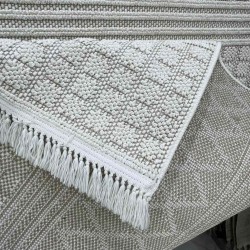 سجاد خيش ماجستيك تركي 08656B ايفوري مقاس 50*80