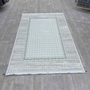 سجاد تركي رانا تركي 1102A كريم اخضر مقاس 200*300