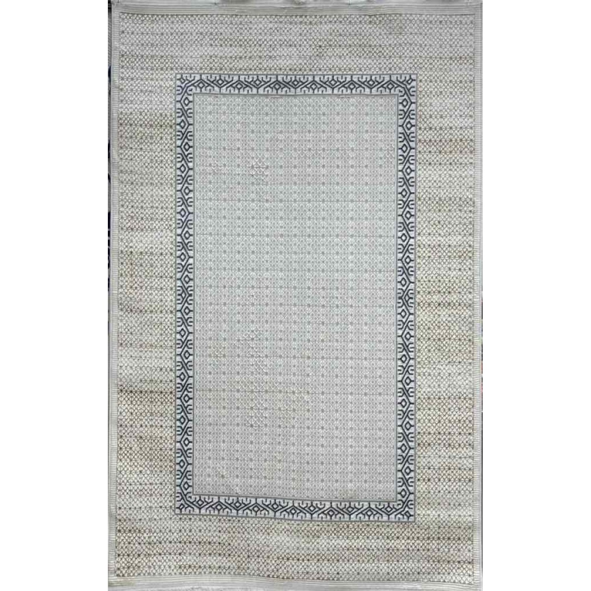 سجاد تركي رانا تركي 1102A كريم ازرق مقاس 250*350
