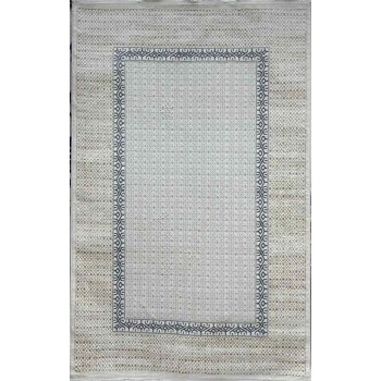 سجاد تركي رانا تركي 1102A كريم ازرق مقاس 100*300