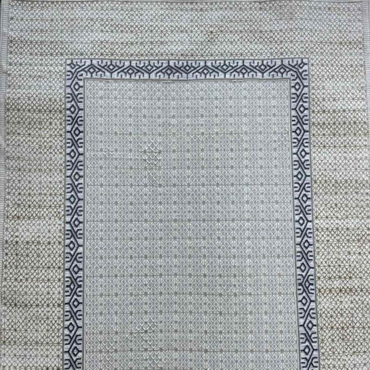 سجاد تركي رانا تركي 1102A كريم ازرق مقاس 250*350