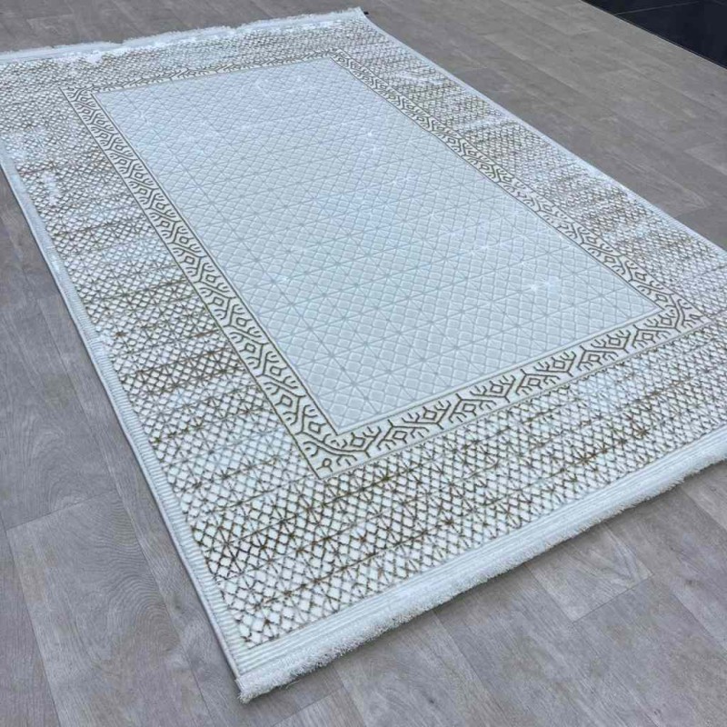 سجاد تركي رانا تركي 1102A كريم بيج مقاس 100*200