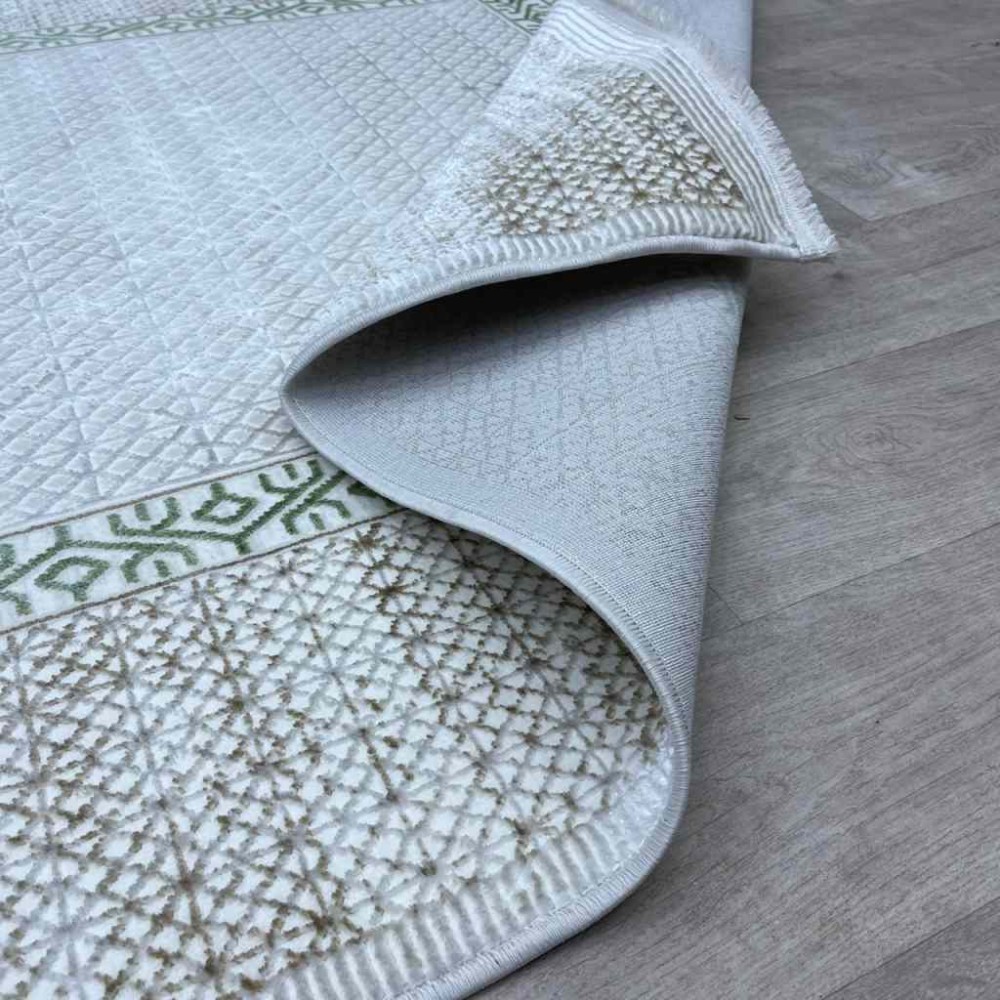 سجاد تركي رانا تركي 1102A كريم اخضر مقاس 200*300