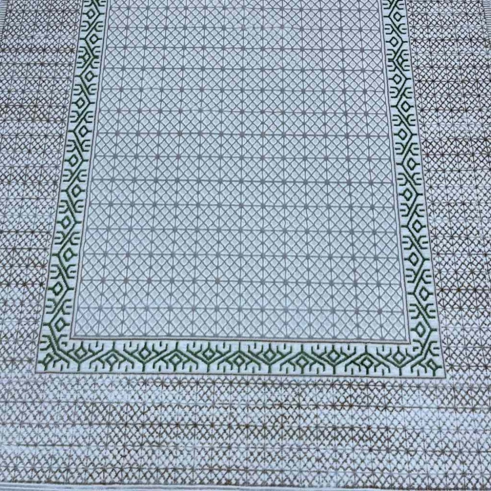 سجاد تركي رانا تركي 1102A كريم اخضر مقاس 200*300