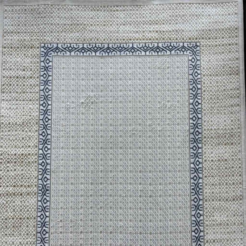سجاد تركي رانا تركي 1102A كريم رصاصي مقاس 200*300