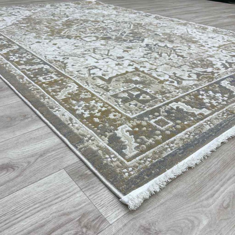 سجاد اناقة تركي H029CD بني بيج مقاس 250*350
