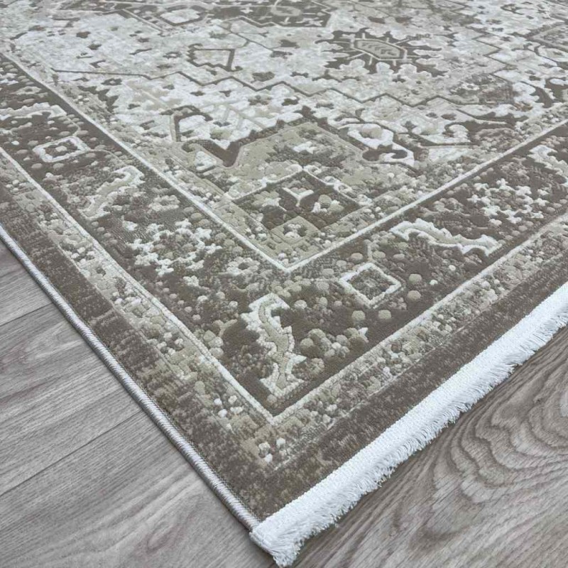 سجاد اناقة تركي H029CD بيج بيج مقاس 250*350