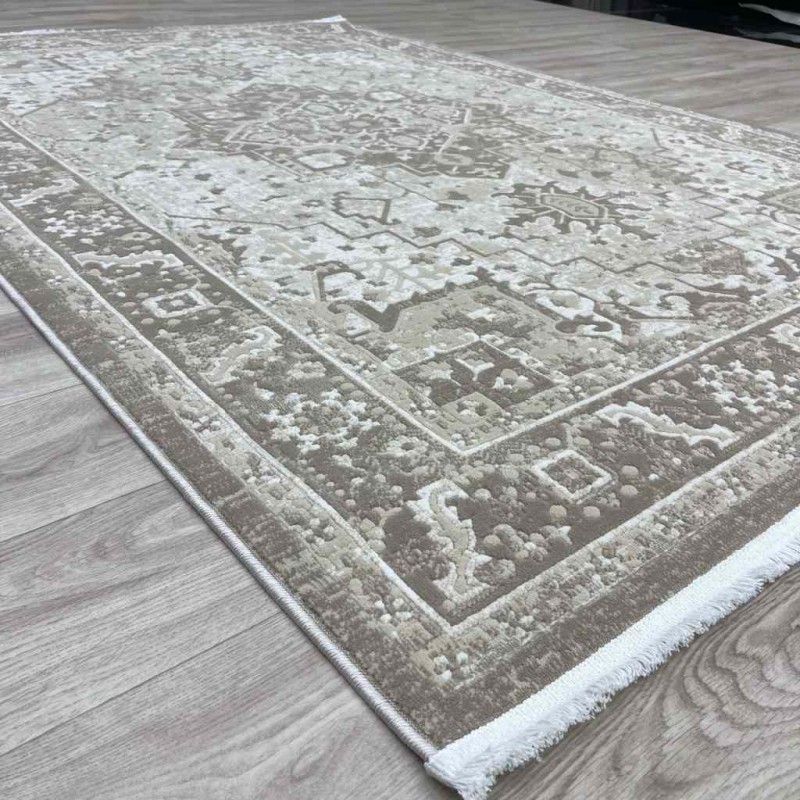 سجاد اناقة تركي H029CD بيج بيج مقاس 250*350