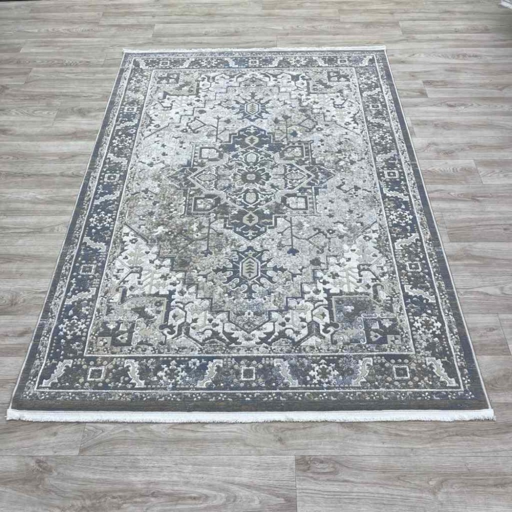سجاد اناقة تركي H029CD رصاصي غامق مقاس 300*400