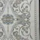 سجاد تركي اناقة نقش فرنسي SRC24A كريم رصاصي مقاس 50*80