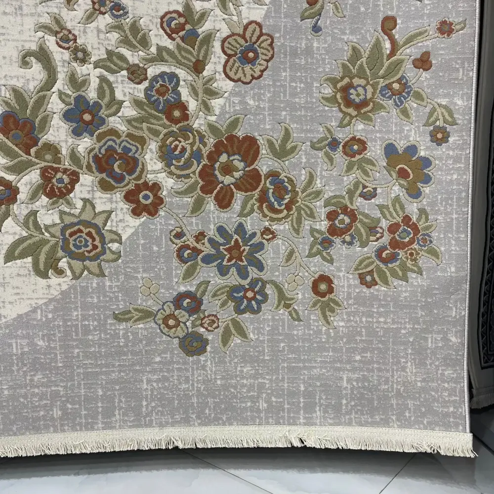 سجاد اناقة تركي SRC25A رصاصي مولتي مقاس 300*400