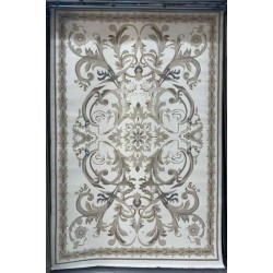 سجاد تركي اناقة نقش فرنسي تركي 384 كريم مقاس  200*300