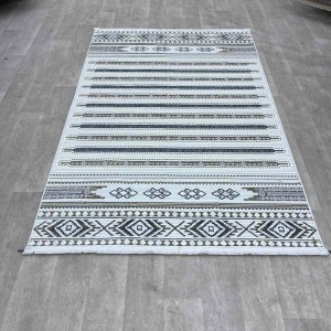 سجاد تركي رانا تركي 1143A كريم رصاصي مقاس 150*220
