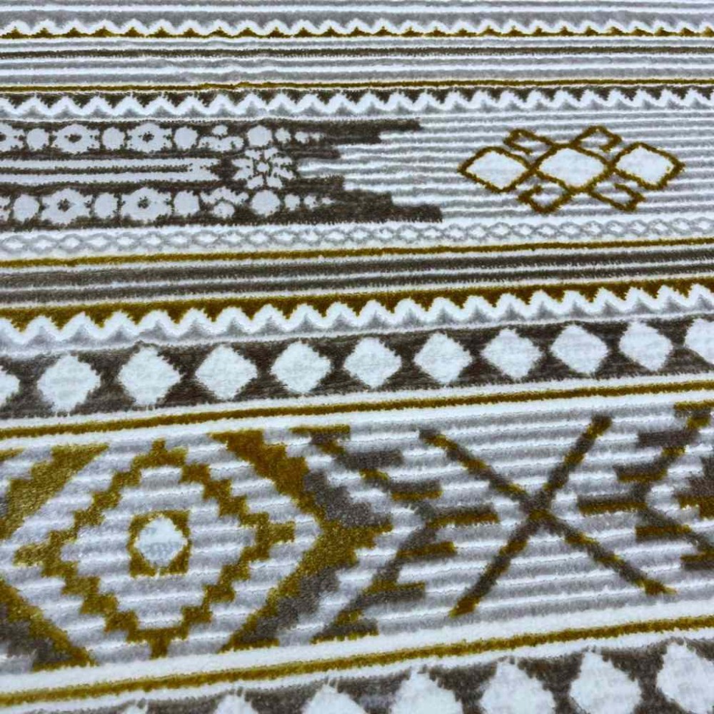 سجاد تركي رانا تركي 1143A  كريم ذهبي مقاس 150*220