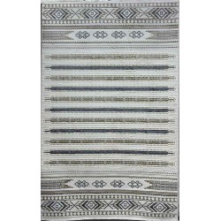 سجاد تركي رانا تركي 1143A كريم رصاصي مقاس 150*220 سجاد تركي رانا تركي 1143A كريم رصاصي مقاس 150*220