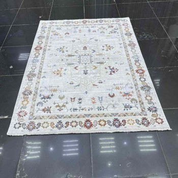 سجاد بوهيمي كريستال تركي DG198A لون كريم كريم مقاس 300*400