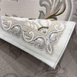 سجاد تركي داليا نقش فرنسي تركي 9769A كريم بيج مقاس 150*220