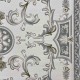 سجاد تركي داليا نقش فرنسي تركي 9769A كريم سماوي مقاس 50*80