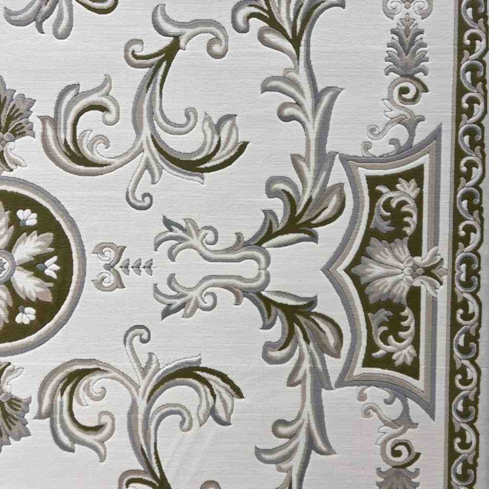 سجاد تركي داليا نقش فرنسي تركي 9769A كريم اخضر مقاس 400*500 سجاد تركي داليا نقش فرنسي تركي 9769A كريم اخضر مقاس 400*500