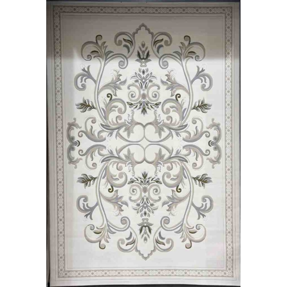 سجاد تركي داليا نقش فرنسي تركي 9771A كريم بيج مقاس 400*500