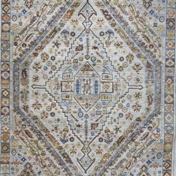 سجاد ديلوكس بلغاري OD485A بيج كريم مقاس 250*340