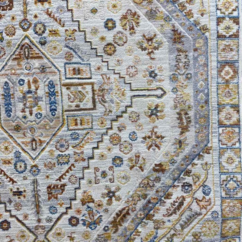 سجاد ديلوكس بلغاري OD485A بيج كريم مقاس 250*340