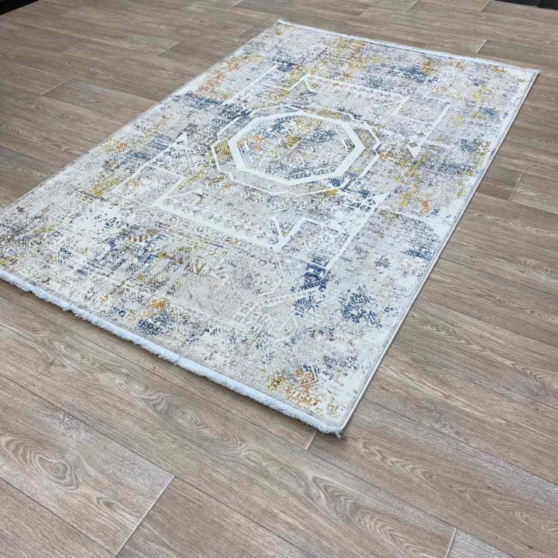 سجاد ديلوكس بلغاري oD269B كريم بيج مقاس 150*220